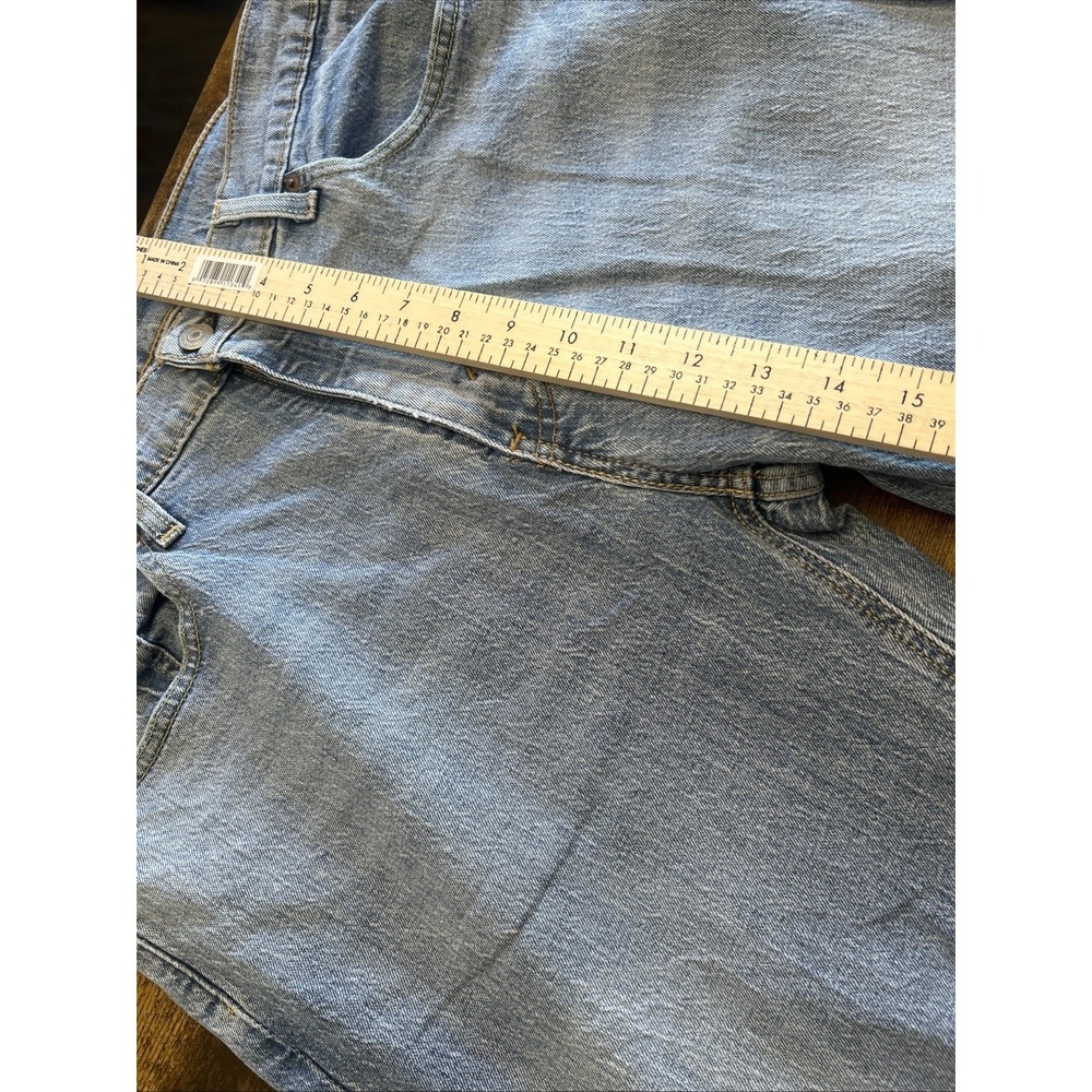 Levis 541 Athletic Taper Light Wash Blue Denim Jeans Mens 34x30 18181-0667 - Picture 10 of 14